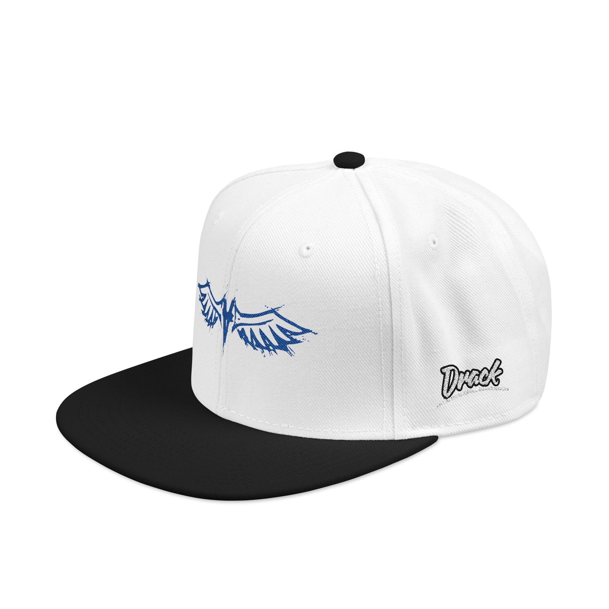 Snapback Cap with Wing Design