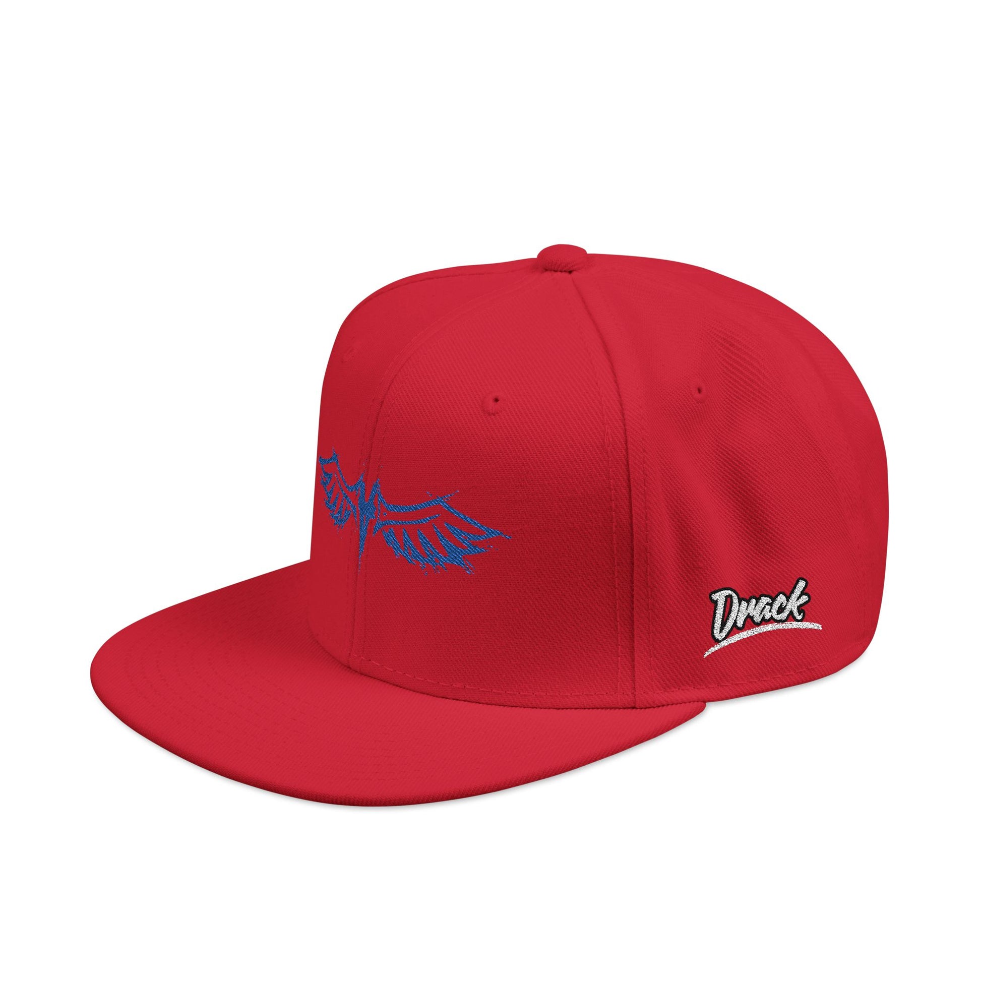 Snapback Cap with Wing Design