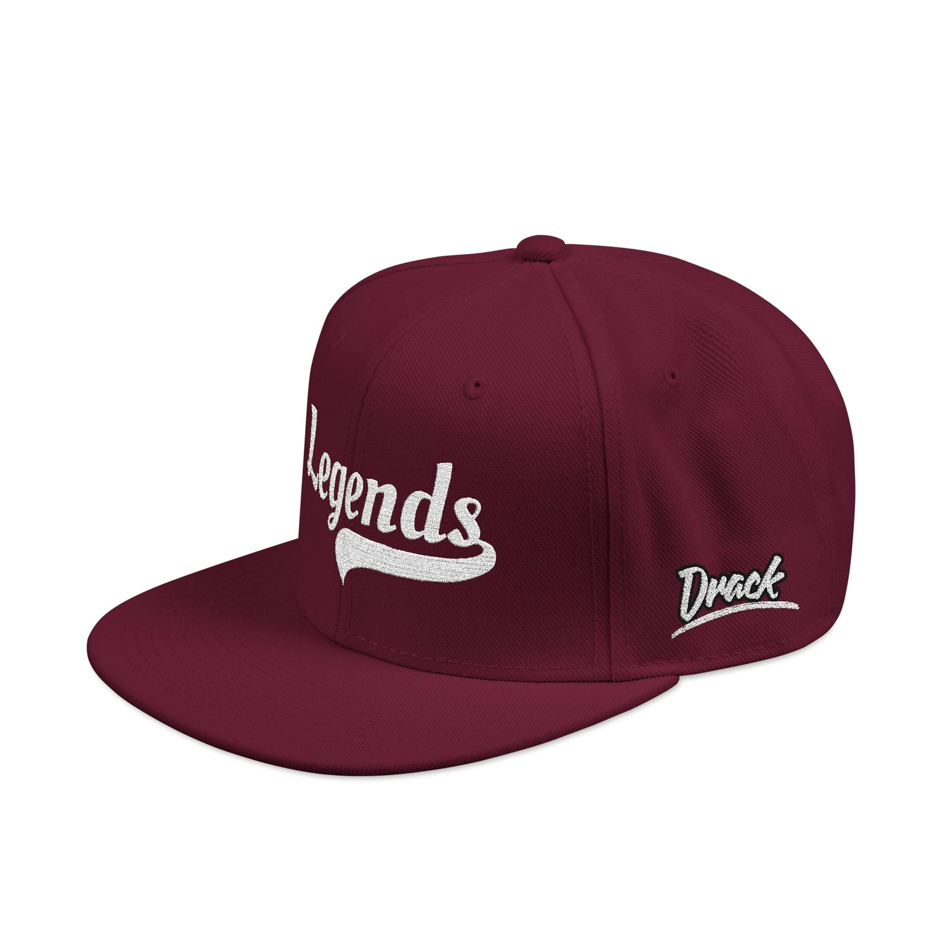 Drack legends Embroidered Snapback Cap