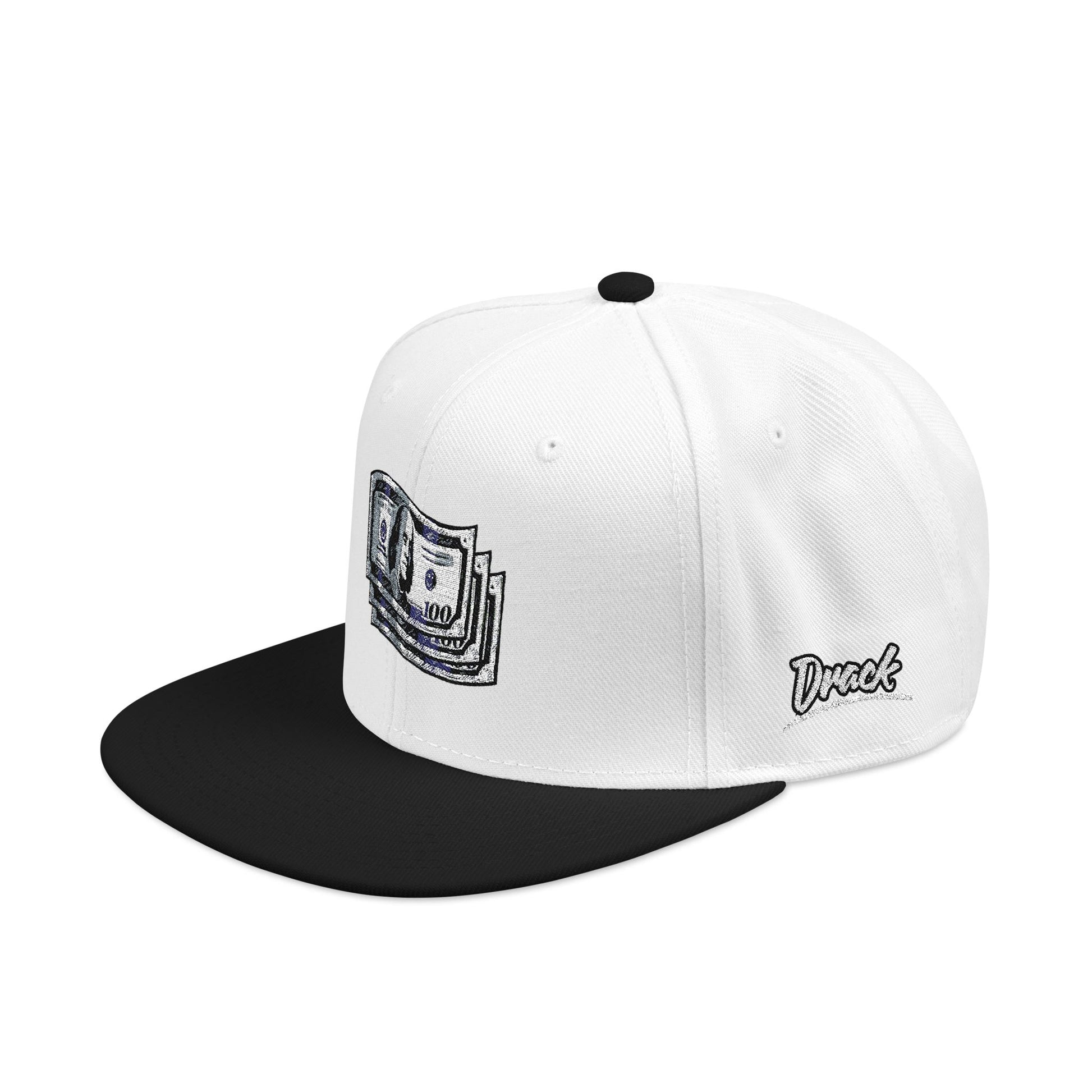 Snapback Cap with Money Design