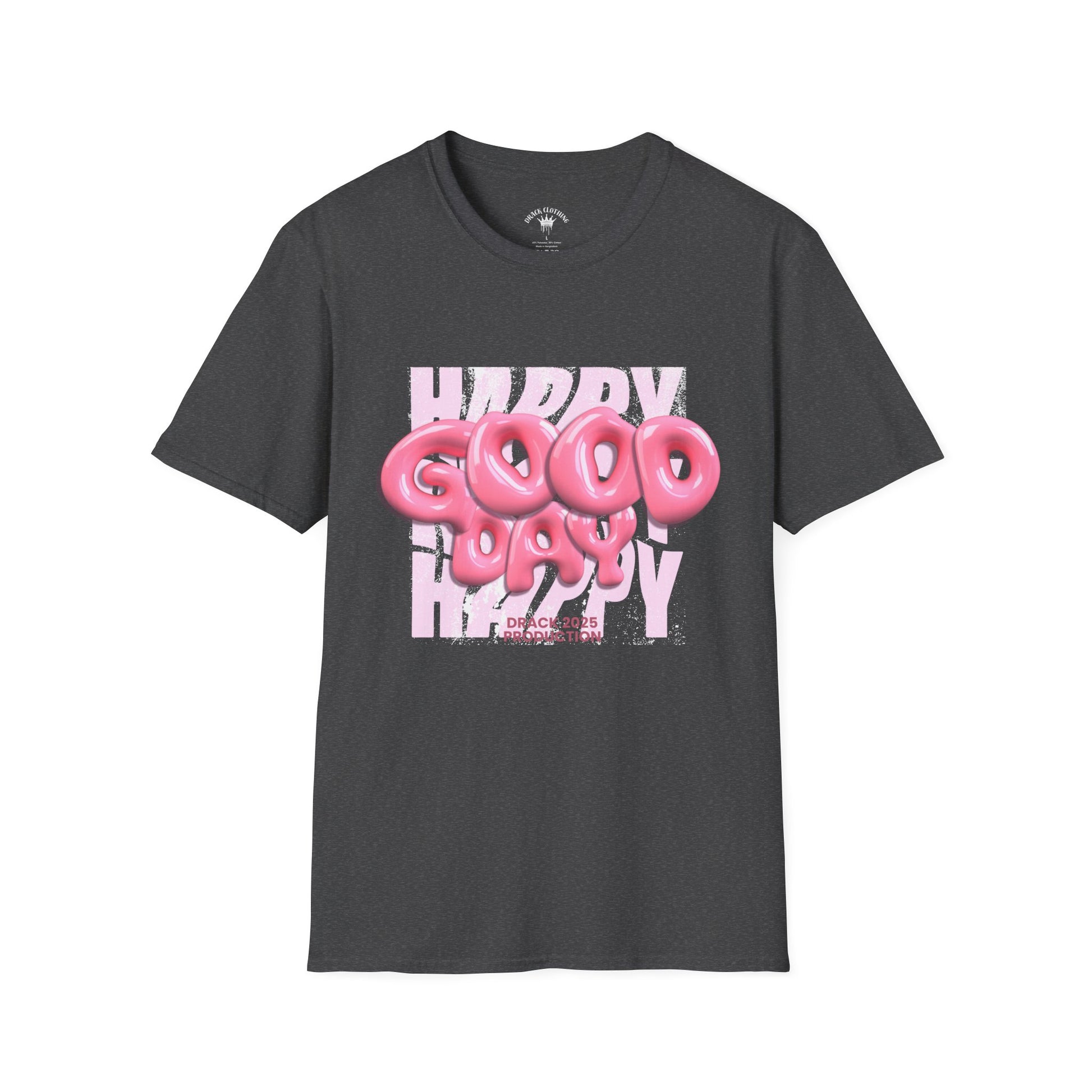 Happy Vibes Unisex Softstyle T-Shirt