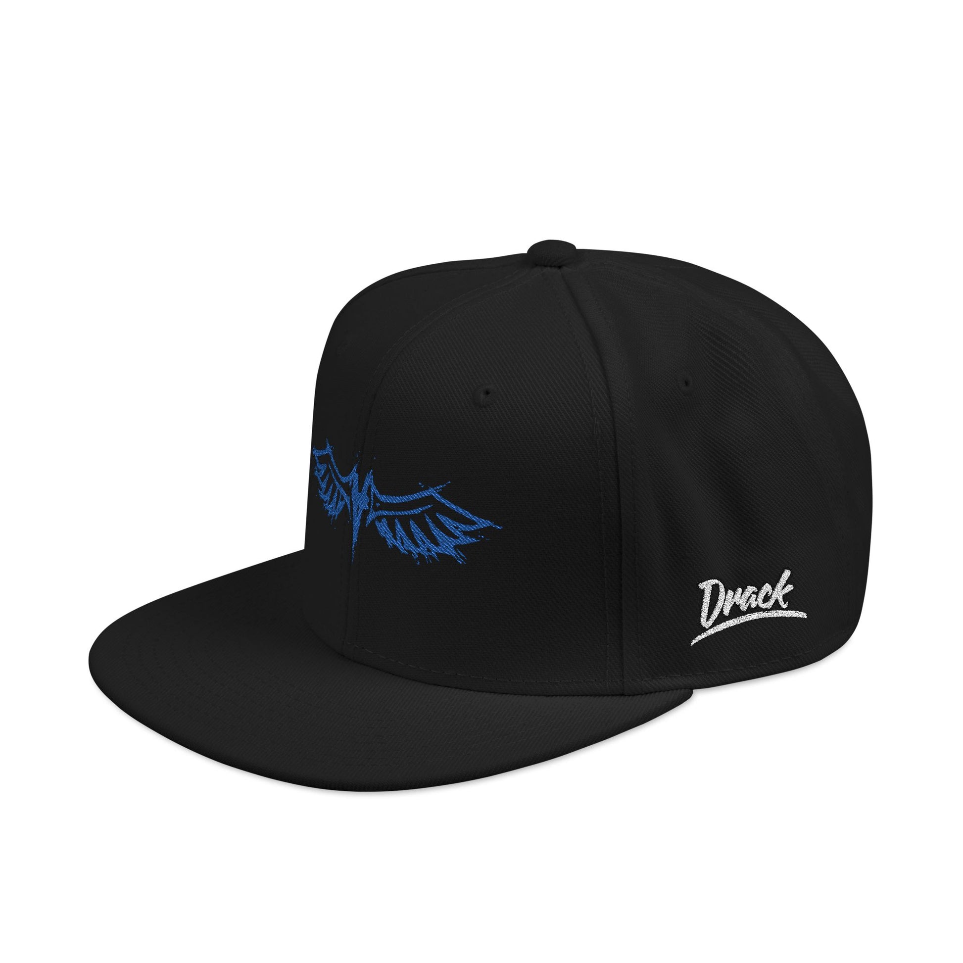 Snapback Cap with Wing Design