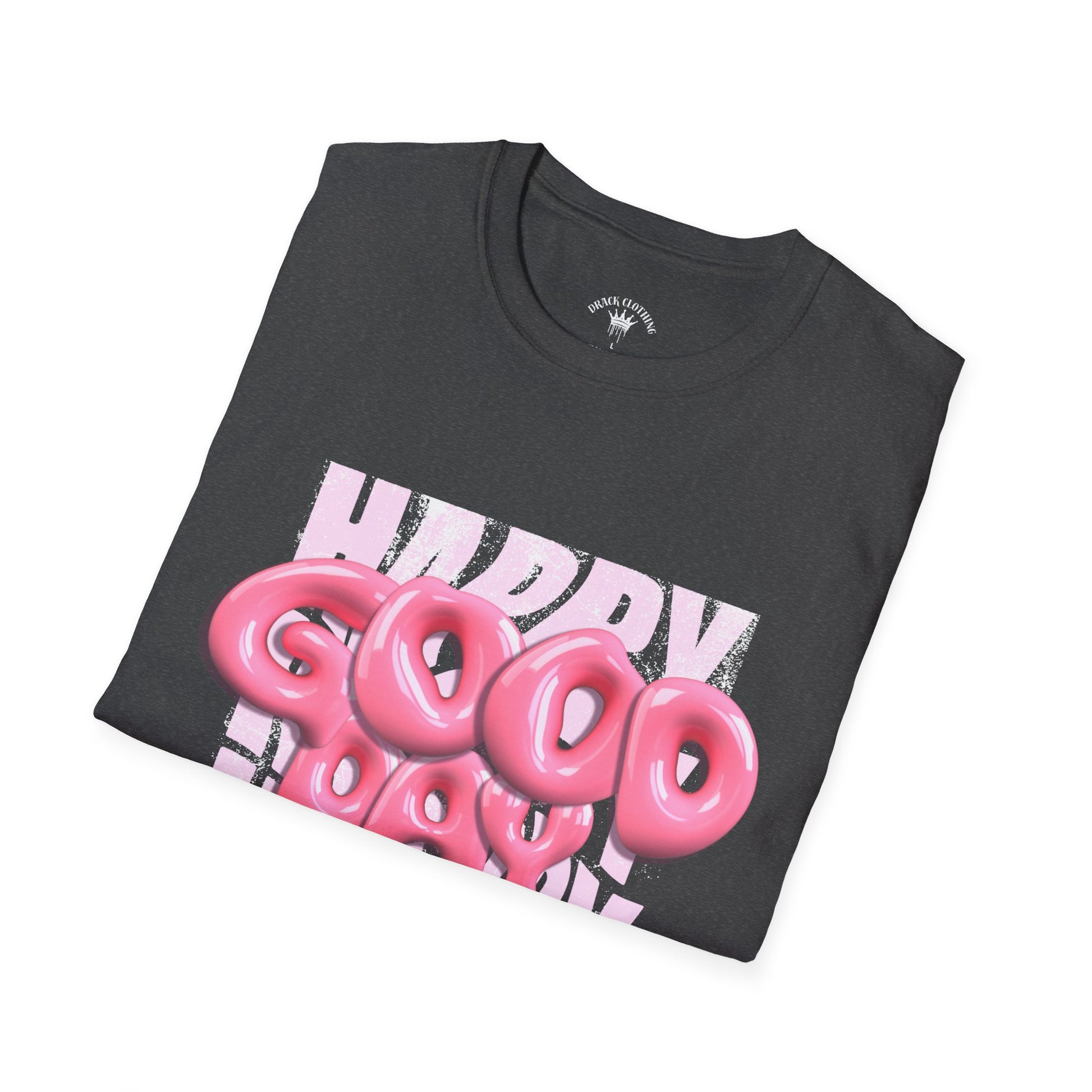 Happy Vibes Unisex Softstyle T-Shirt