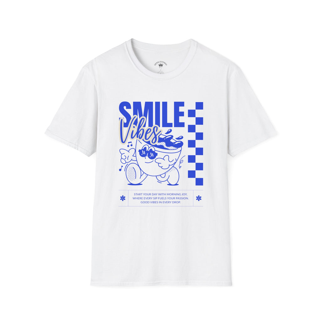 Cheerful Graphic T-Shirt, Positive Vibes