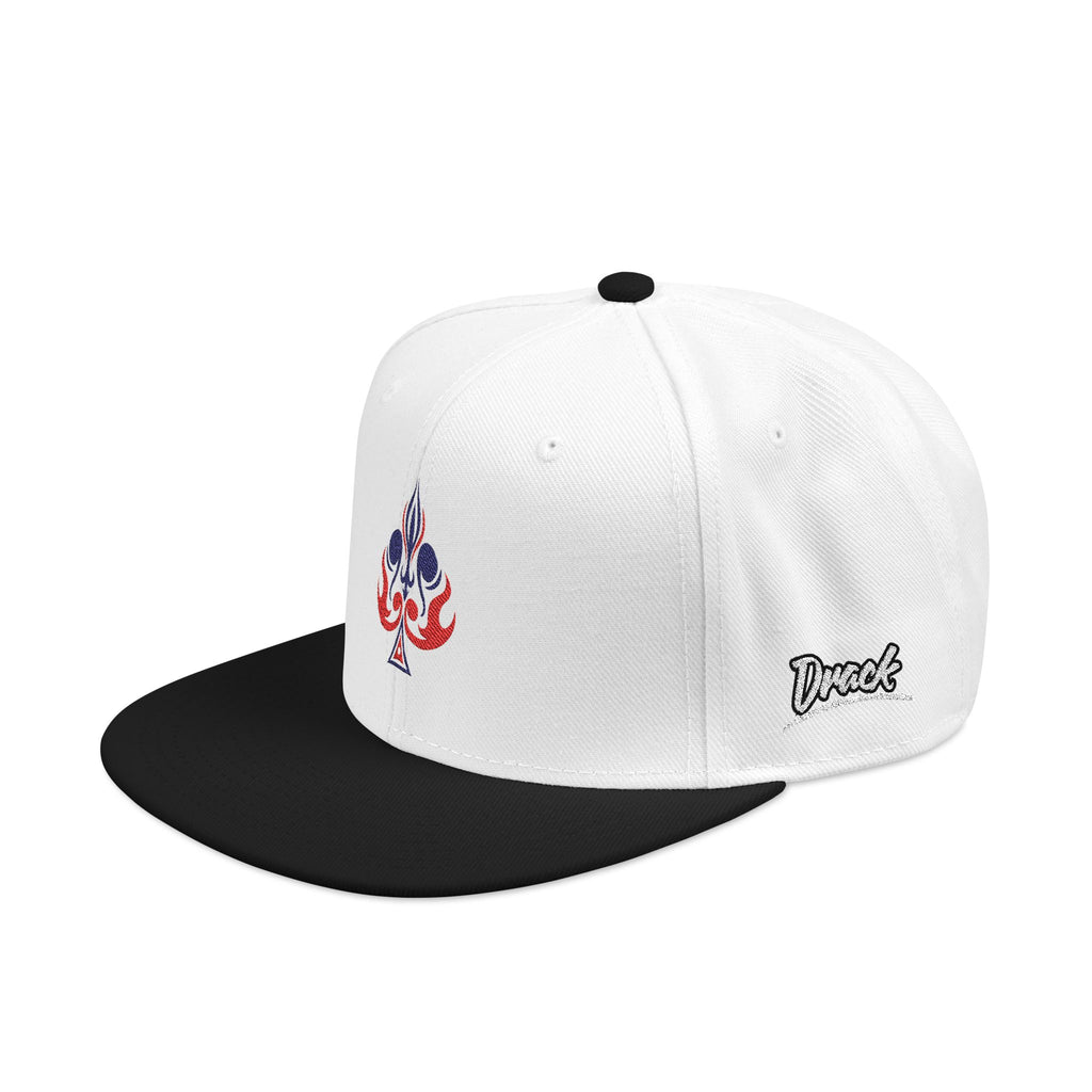 Snapback Hat with Artistic Design