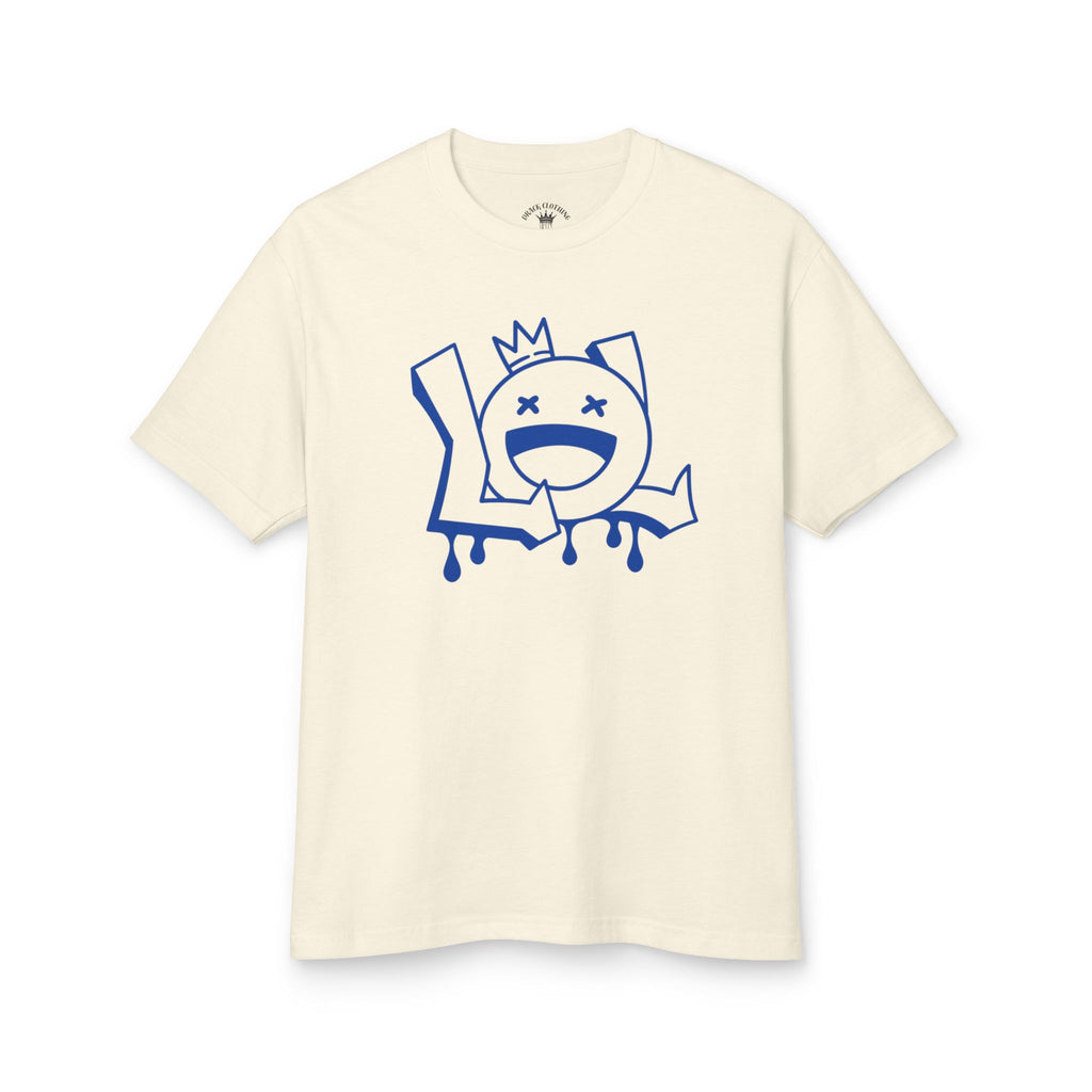 Funny Graphic Tee - LOL Drippy Design - Unisex Heavyweight Cotton
