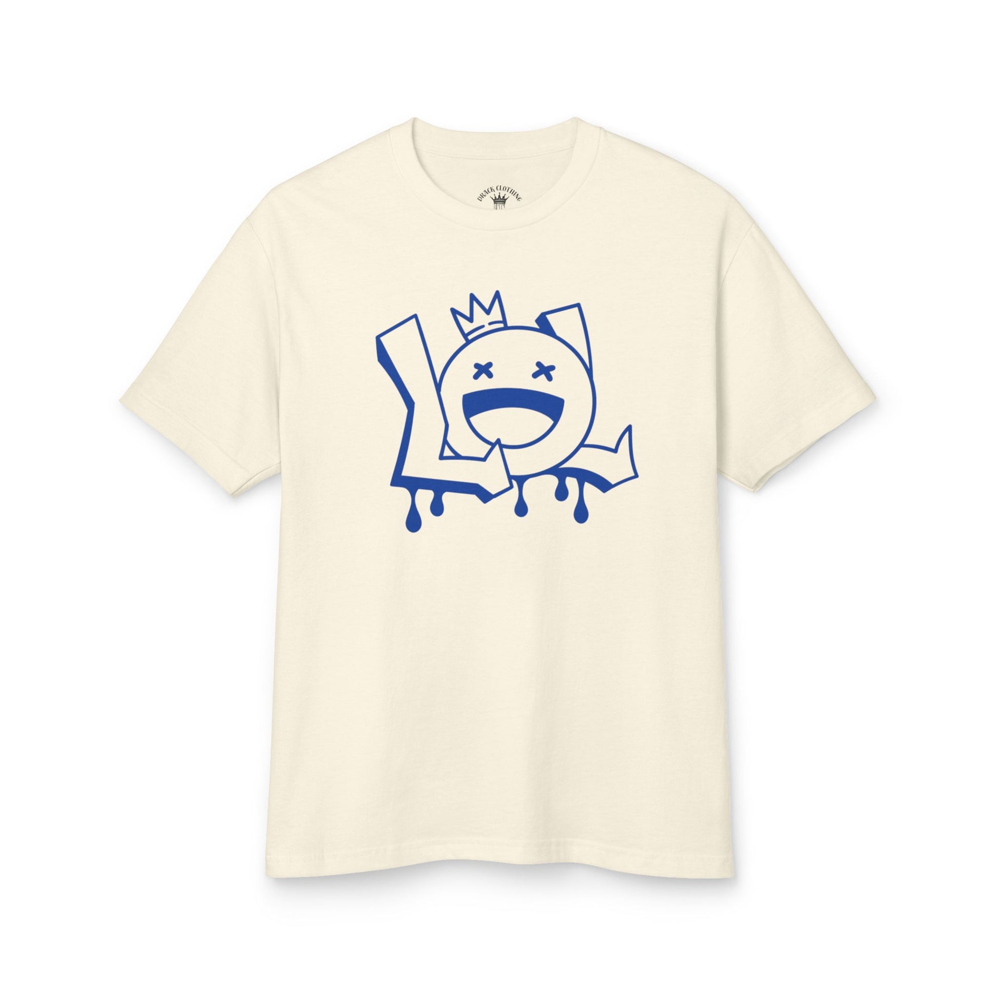 Funny Graphic Tee - LOL Drippy Design - Unisex Heavyweight Cotton