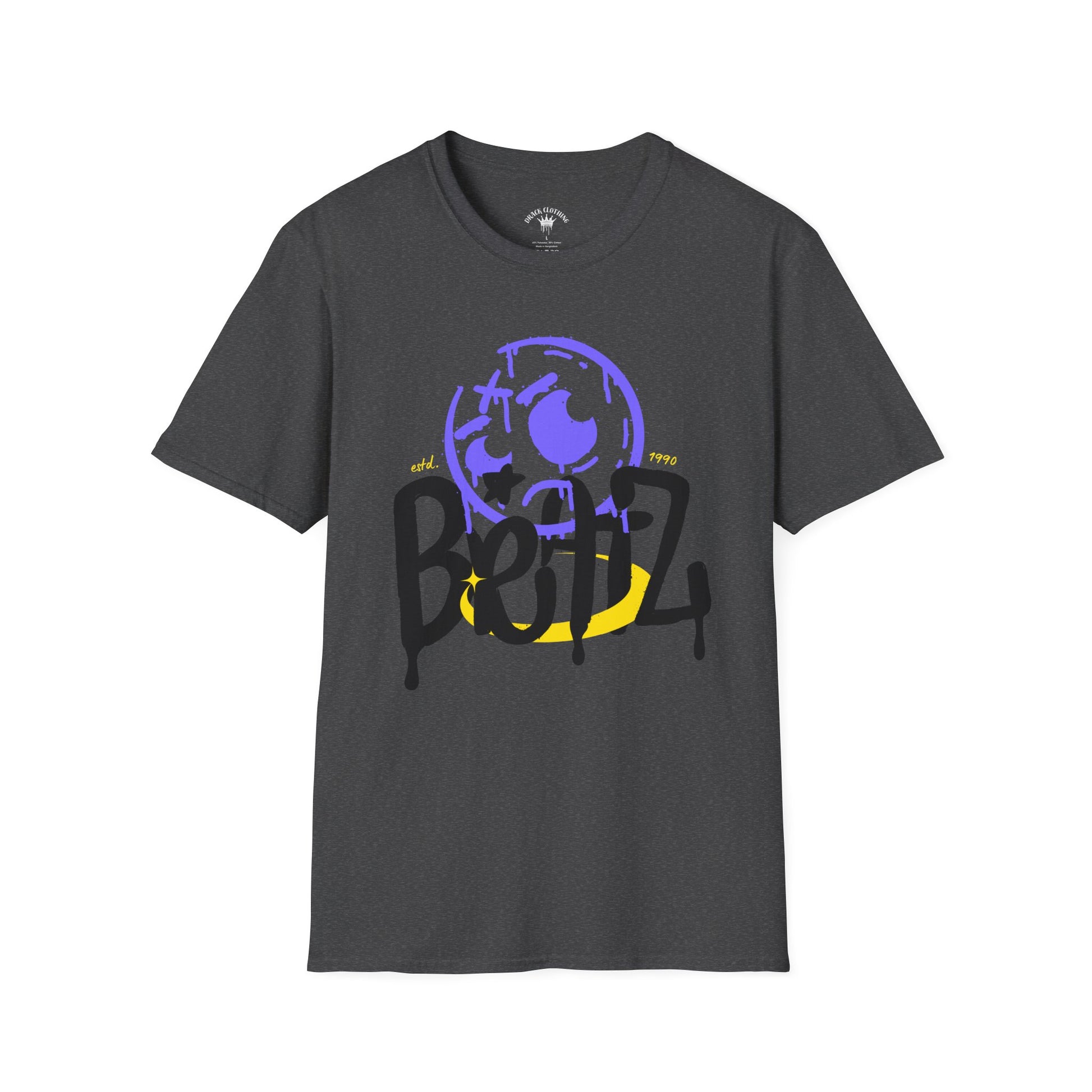 T-Shirt with Graffiti Design