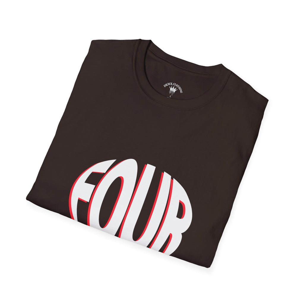 Retro FOUR Graphic Unisex T-Shirt