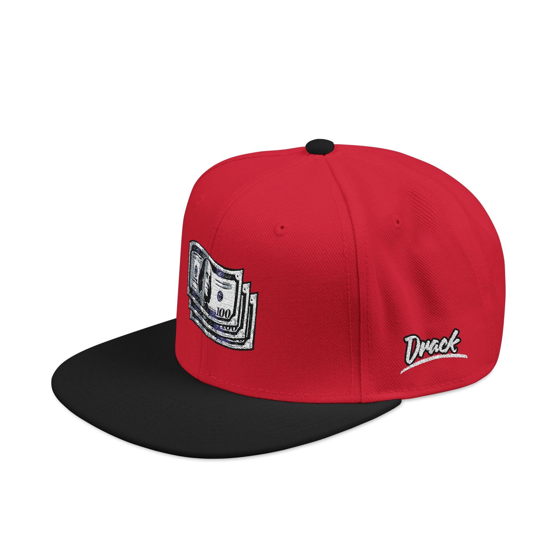 Snapback Cap with Money Design
